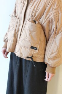 アヤン（ayane）中綿キルティングジャケット／キャメル - 29,480円