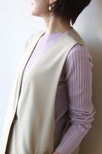 カフネ（CAFUNE）ロングジレ／ベージュ - 17,600円 | 通販 | CREEKS