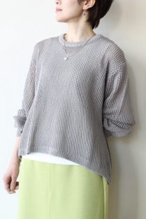 【ROSIEE ロージー】衿付きパールニット/美品/大人可愛い/グレージュ RO5760EW02390_1_l.jpg