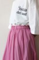 ディニテコリエ(Dignite Collier）コットンギャザースカート／ピンク