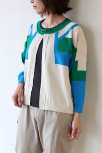 FIL DE FER フィルデフィール アルパカ ニット ジップ カーディガン FIL DE FER フィルデフィール アルパカ ニット ジップ カーディガン