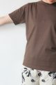 エスペラック（Espeyrac）コンパクトTシャツ／ブラウン