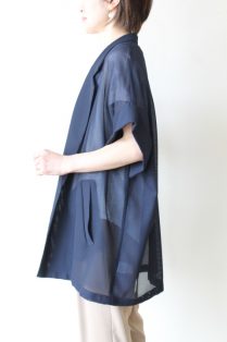 ディニテコリエ(Dignite Collier)メッシュ半袖ジャケット ディニテコリエ(Dignite Collier)メッシュ半袖ジャケット