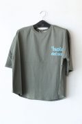 アンナケリー（Anna Kerry）夕焼けロゴTシャツ／カーキ