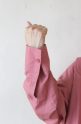 カフネ（CAFUNE）レギュラーカラービックシャツ／ピンク