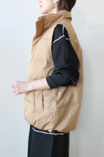ル・メランジュ(Le Melange)ダウンベスト／キャメル - 21,560円