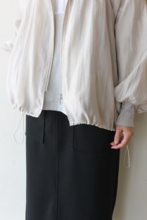 Dignite collierディニテコリエ/パックレイヤードラスターブルゾン ディニテコリエ(Dignite Collier）バックレイヤードラスターブルゾン
