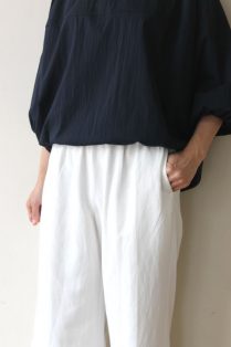 ウエストゴム ギャザー パンツ アンカルネ un carnet ウエストゴム ギャザー パンツ アンカルネ un carnet