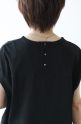 アリエス（ARIES）フレンチスリーブロゴT シャツ／ブラック