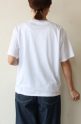 エスペラック（Espeyrac）パールロゴTシャツ／ホワイト