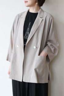 CAFUNE カフネ テーラードシアージャケット ベージュ 新品未使用
