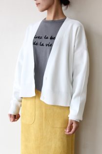 パシオーネ（PASSIONE）Vネックカーディガン／オフ - 14,300円 | 通販  