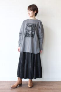 ディニテコリエ(Dignite Collier）フォトプリント2WAYTシャツ