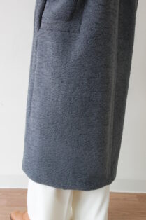 パシオーネ（PASSIONE）スライバーモッサロングコート