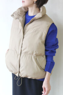 カフネ（CAFUNE）中綿ベスト／キャメルベージュ - 14,960円 | 通販