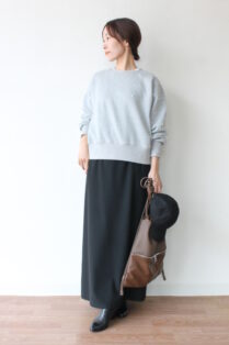 cafune バックフレアスカート新品未使用ブラック 中古・古着通販】CAFUNE (カフネ) バックフレアスカート