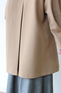 パシオーネ（PASSIONE）ライナー付きステンカラーコート／キャメル