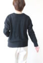 ノンブルアンペール（NOMBRE IMPAIR）ラクーン4者混2wayカーディガン／ブラック