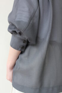 ディニテコリエ メッシュドルマンシャツジャケット ブラック ディニテコリエ メッシュドルマンシャツジャケット ブラック