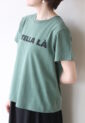 シュガーローズ（SUGAR ROSE）STELLAロゴピグメントＴシャツ／グリーン