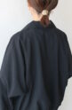 ディニテコリエ(Dignite Collier）ジップアップBLマシーンウオッシャブルブルゾン／ブラック