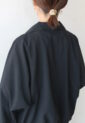 ディニテコリエ(Dignite Collier）ジップアップBLマシーンウオッシャブルブルゾン／ブラック