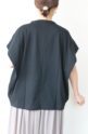 シロデラボンテ（siro de labonte）タックスリーブＴシャツ（ロゴなし）／ブラック