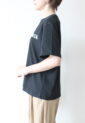 ディニテコリエ(Dignite Collier）AMICALロゴ吸水速乾Tシャツ／ブラック