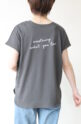 ディニテコリエ(Dignite Collier）Laughts ２wayTシャツ吸水速乾／チャコール