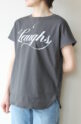 ディニテコリエ(Dignite Collier）Laughts ２wayTシャツ吸水速乾／チャコール