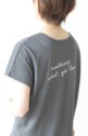 ディニテコリエ(Dignite Collier）Laughts ２wayTシャツ吸水速乾／チャコール