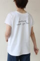 ディニテコリエ(Dignite Collier）Laughts ２wayTシャツ吸水速乾／オフ