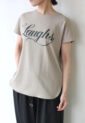 ディニテコリエ(Dignite Collier）Laughts ２wayTシャツ吸水速乾／ベージュ