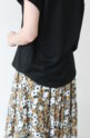 ディニテコリエ(Dignite Collier）ロゴフレンチＴシャツ／ブラック