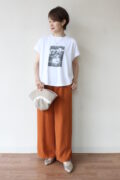 ディニテコリエ(Dignite Collier）木漏れ日Tシャツ／オフ
