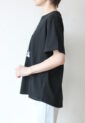 ロージー（ROSIEE）女の子柄プリントＴシャツ／ブラック