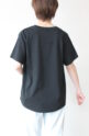 ロージー（ROSIEE）女の子柄プリントＴシャツ／ブラック