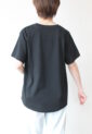 ロージー（ROSIEE）女の子柄プリントＴシャツ／ブラック