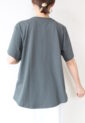 ロージー（ROSIEE）女の子柄プリントＴシャツ／チャコール