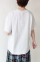 アンナケリー（Anna Kerry）同色星刺繍Ｔシャツ／グレージュ