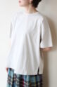 アンナケリー（Anna Kerry）同色星刺繍Ｔシャツ／グレージュ