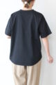 アンナケリー（Anna Kerry）同色星刺繍Ｔシャツ／ブラック