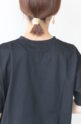 アンナケリー（Anna Kerry）同色星刺繍Ｔシャツ／ブラック