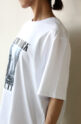 ロージー（ROSIEE）ニューヨーク街並みプリントＴシャツ／オフホワイト