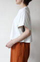 ディニテコリエ(Dignite Collier）ワイドカフスＴシャツ／ベージュ