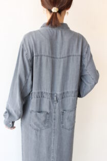 ロージー（ROSIEE）テンセルデニムワンピース／ブラック - 19,800円
