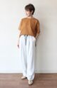 アンナケリー（Anna Kerry）ハーフスリーブ★Ｔシャツ／チャコール
