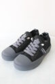 2025AW／カロ（KARO）ニットスニーカー／ブラック×グレー