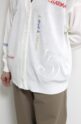 ブランコイブリロ（blanco y brillo）メッセージ刺しゅう入りカーディガン／ホワイト