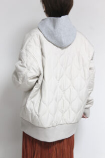 シロデラボンテ（siro de labonte）キルティングMA1ジャケット